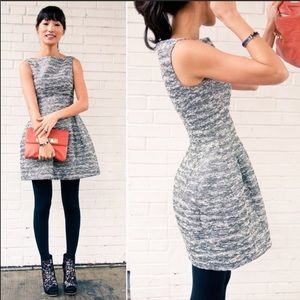 Zara Tweed Shimmery Dress